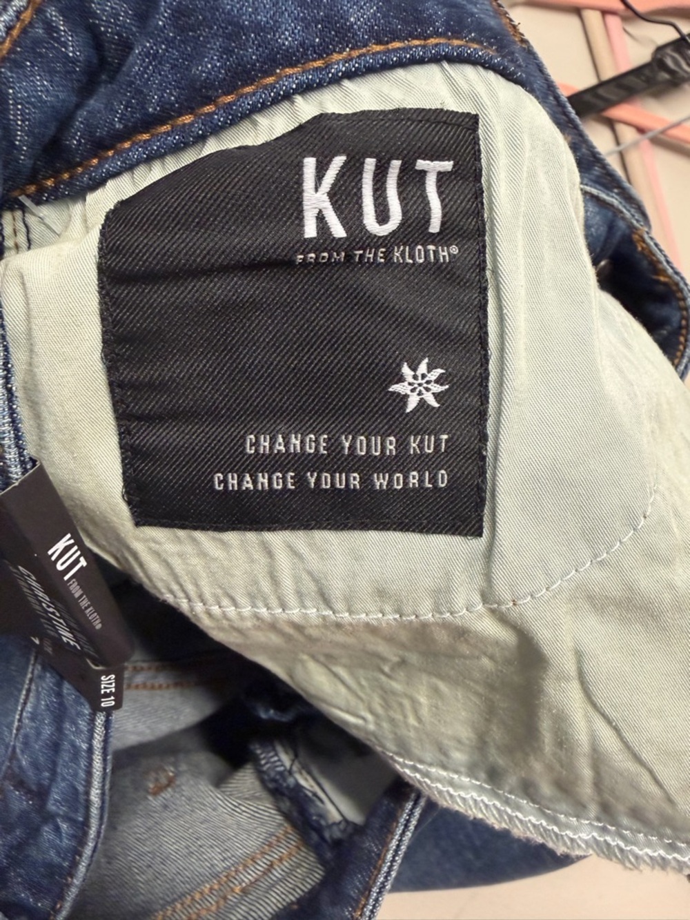 New KUT FROM THE KLOTH  high rise christine straight leg jeans - Picture 7 of 7